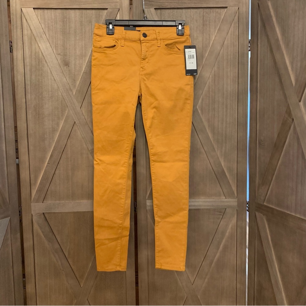 Mavi Alissa High Rise Super Skinny 27 waist 28 length Inca Gold NWT